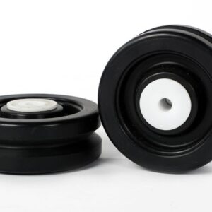 Headlamp Alignment Mast Grooved Wheels